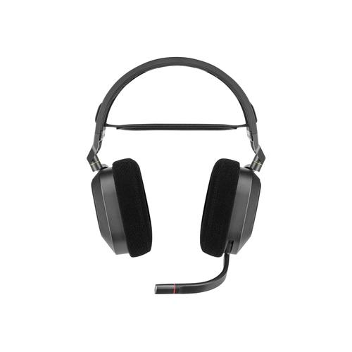 CORSAIR Gaming HS80 RGB - Micro-casque - circum-aural - 2,4 GHz - sans fil - USB