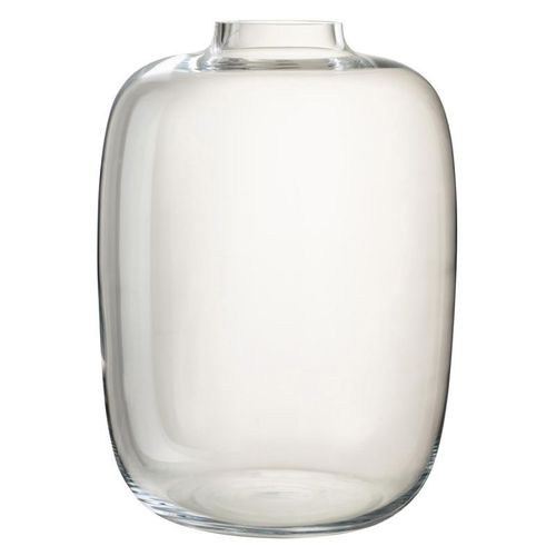 Vase Design en Verre "Cleo" 35cm Transparent