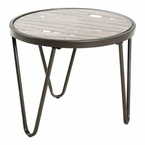 Paris Prix - Table D'appoint Déco "Nepal" 52cm Naturel