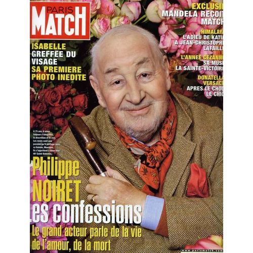 Paris Match  N° 2960 : Philippe Noiret : Les Confessions