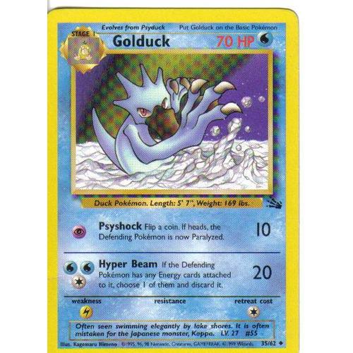 Golduck 70 Hp 35 / 62  - Version Anglaise