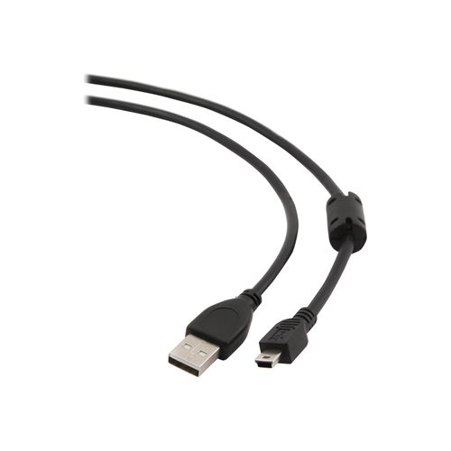 Gembird CCF-USB2-AM5P-6 - Câble USB - mini USB type B (M) pour USB (M) - 1.8 m - moulé - noir