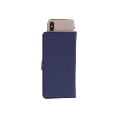 T'nb Slider - Étui À Rabat Pour Téléphone Portable - Universel, Xxl - Polyuréthane - Bleu - Jusqu'à 6,5