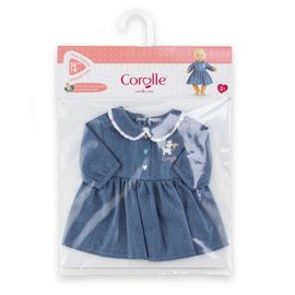 Mes Vêtements De Poupons Corolle BB36 ROBE MANCHES LONGUES WEEK-END À PARIS