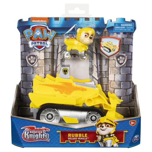 La Pat' Patrouille Vehicule + Figurine Ruben Rescue Knights La Pat' Patrouille