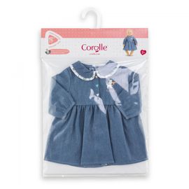 Mes Vêtements De Poupons Corolle Bb42 Robe Manches Longues Week-End À Paris
