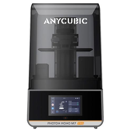 Anycubic Photon Mono M7 Pro Imprimante 3D en résine, source COB 14K LighTurbo 3.0, écran LCD monochrome 10,1", hauteur de couche 0,1 mm, vitesse d'impression 170 mm/h, 223 x 126 x 230 mm