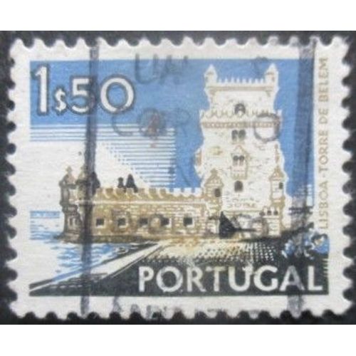 Portugal N°1138 Oblitéré Avec 1974 Au Verso