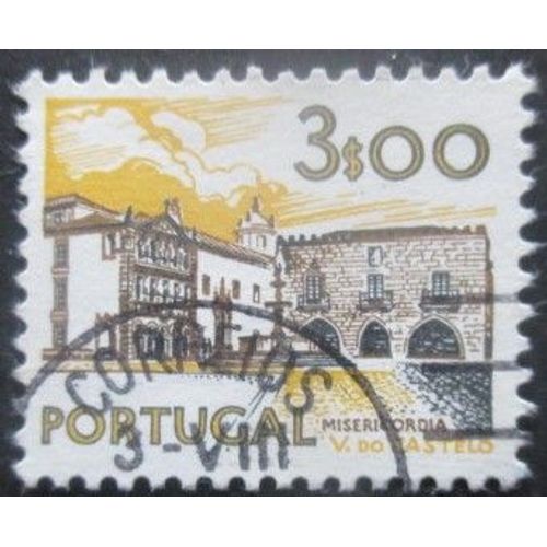 Portugal N°1139 Oblitéré Avec 1974 Au Verso