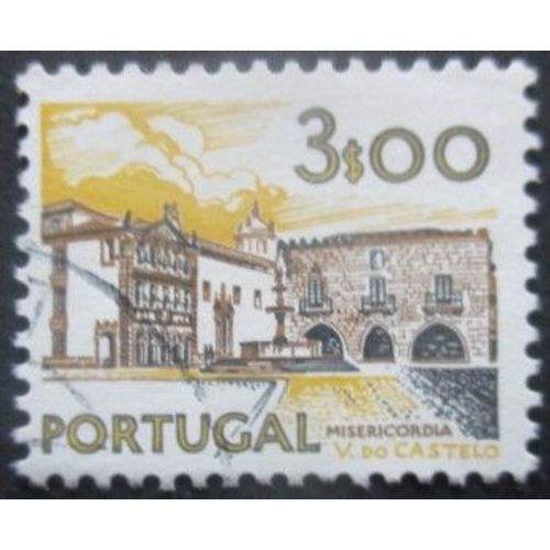 Portugal N°1139 Oblitéré Avec 1976 Au Verso