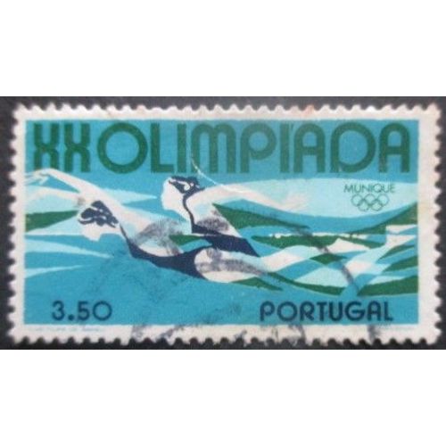 Portugal N°1159 Jeux Olympiques De Munich 1972 Oblitéré