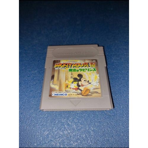 Mickey Mouse 4 Iv Nintendo Game Boy J Jap Japan