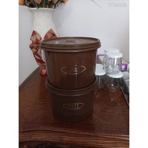 Lot 3 Boites Rondes Tupperware