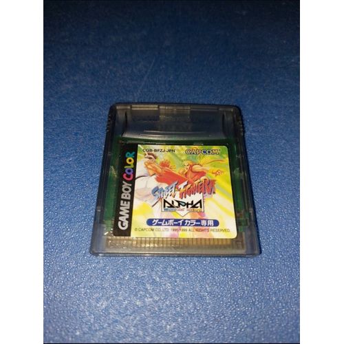 Street Fighter Alpha Nintendo Game Boy Color J Jap Japan