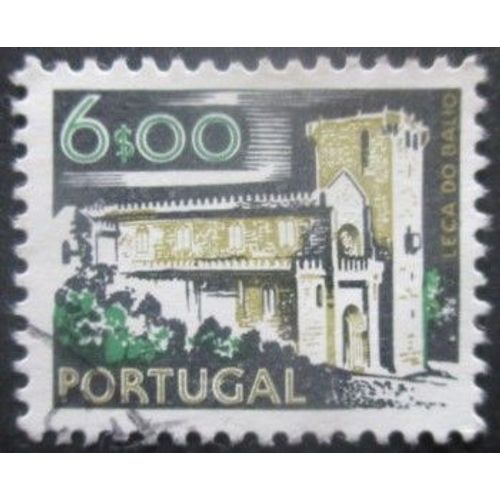 Portugal N°1226 Monastère Oblitéré Avec 1974 Au Verso
