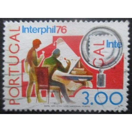 Portugal N°1293 Expo Philatélique Oblitéré
