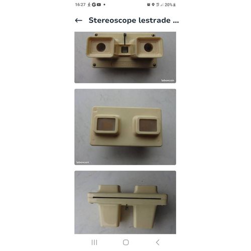 Stéréoscope L'estrade Simplex