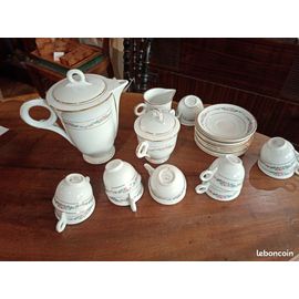 Service À Café Porcelaine 12 Personnes Complet