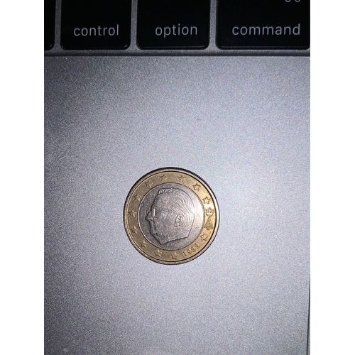 Piece Rare 1€ (1999) Roi Belge Albert Ll 