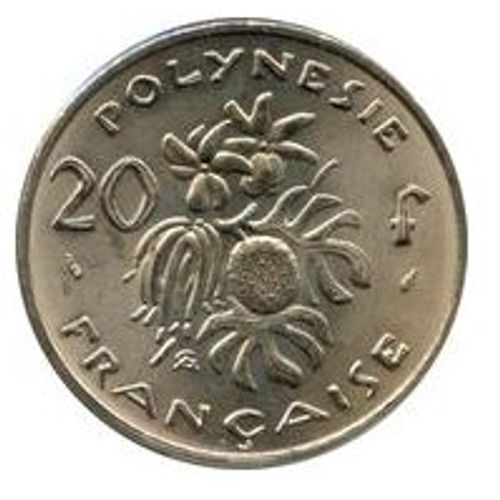 Pièce 20 Francs Polynésie Française - 1973