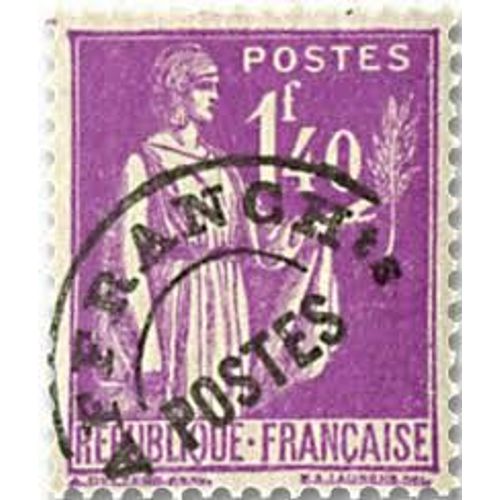 Type Paix Avec Surcharge Année 1933 Préoblitéré N° 77 Yvert Et Tellier Luxe