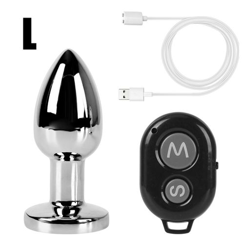 Godemichet Anal Rond En Acier Inoxydable Pour Couple Gay, Jouets Sexuels Amusants Avec Vibrations En Métal, Produits Pour Adultes