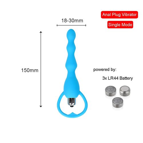 20-24mm Perles Vibrateurs Plug Anal Pour Femmes Mamelon Vaginal Stimulateur De Clitoris Hommes 18 Prostate Masseur Jouets Sexuels Femme Masturbateur
