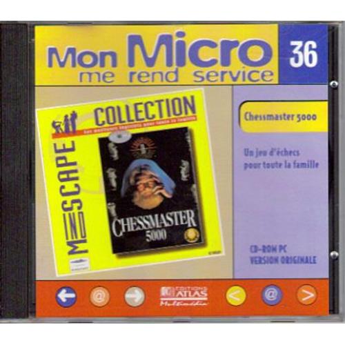 Mon Micro Me Rend Service N°36: Chessmaster 5000 - Ensemble Complet - Std - Cd