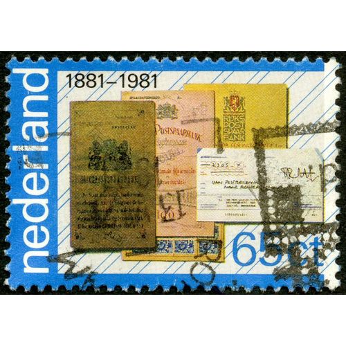 Timbre Oblitéré Nederland, 1881 - 1981, 65 Ct