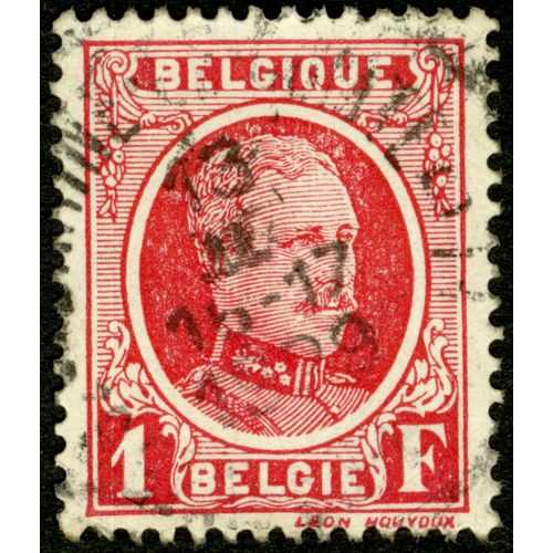 Timbre Oblitéré Belgique - België, 1 F