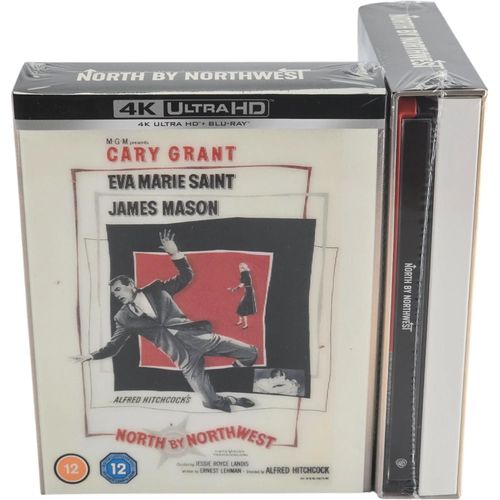 North By Northwest: Ultimate Collector's Edition - Limited Edition Steelbook With Lenticular Slipcase With Poster, Book & Art Cards [Ultra Hd] Ltd Ed, Poster, Collector's Ed, Steelbook, With Book, Lenticular Cover, Slipsleeve Packaging, Uk - Import