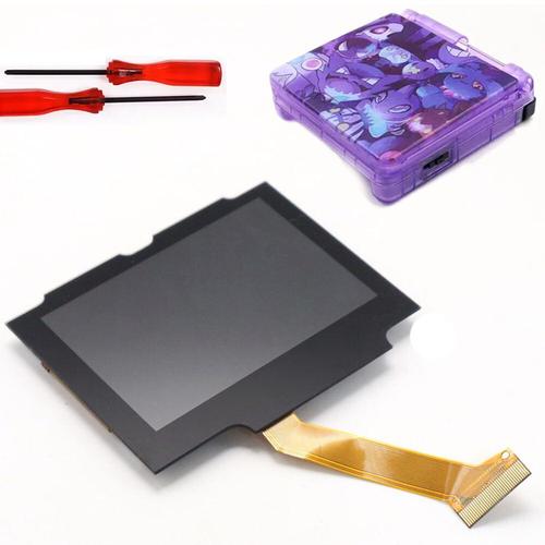 Kit De Pour Écran Lcd Regional V5 Ips Gba Sp,Rétro-4.2,Pour Game Boy Advance Sp No Need,Coque En T Toxique - Type Pattern 2