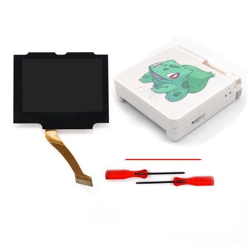 Kit De Pour Écran Lcd Regional V5 Ips Gba Sp,Rétro-4.2,Pour Game Boy Advance Sp No Need,Coque En T Toxique - Type Pattern 7
