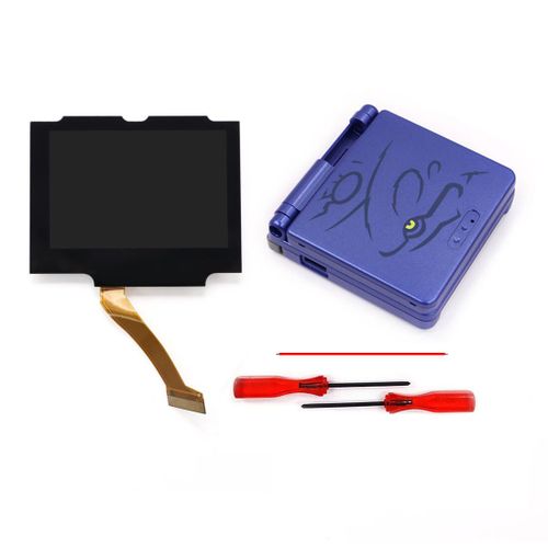 Kit De Pour Écran Lcd Regional V5 Ips Gba Sp,Rétro-4.2,Pour Game Boy Advance Sp No Need,Coque En T Toxique - Type Pattern 4