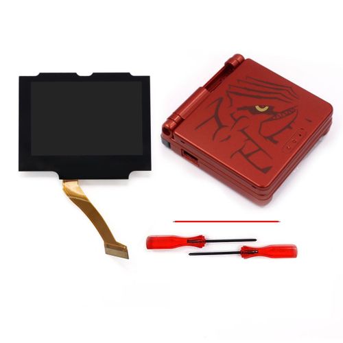 Kit De Pour Écran Lcd Regional V5 Ips Gba Sp,Rétro-4.2,Pour Game Boy Advance Sp No Need,Coque En T Toxique - Type Pattern 3