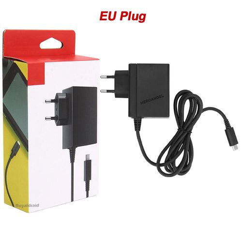 Chargeur Adaptateur Secteur Pour Nintendo Switch,Charge Murale,Usb,Alimentation Vopec Pour Ns Switch Oled Lite W Gt,100-240v,Prise Eu,Us - Type Eu Plug