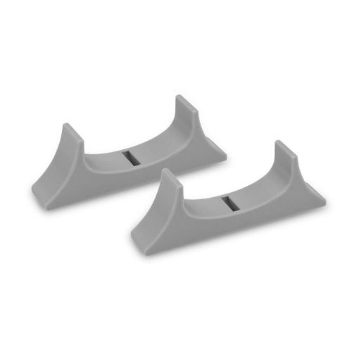 Support Horizontal Pour Console De Jeu Nintendo Wii U,Montage Pio,Rehausseur,Pieds De Refroidissement - Type 2pcs-Grey