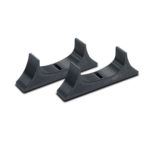 Support Horizontal Pour Console De Jeu Nintendo Wii U,Montage Pio,Rehausseur,Pieds De Refroidissement - Type 2pcs-Black