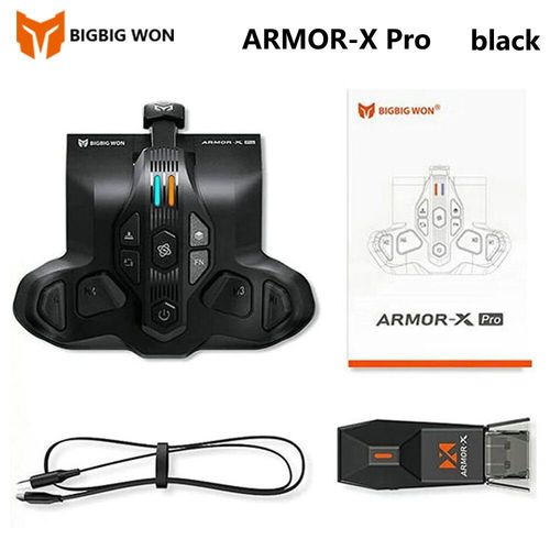 Bigbig Won Armor-X Pro Bouton Arrière Sans Fil Adaptateur De Palette Arrière Pour Contrôleur De Jeu Xbox Series X/S Switch Pc Manette De Jeu - Type Armor-X Pro Black