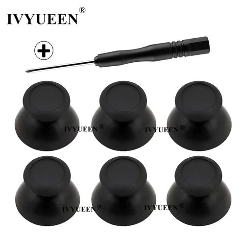 Ivyueen-Joystick Analogique 3d Pour Manette Nintendo Switch Pro,Pièces De Réparation De Jeu,Capuchon De Poignée,6 Pièces