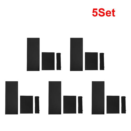 Couvercle De Fente De Porte De Carte Mémoire Pour Nintendo Wii,Accessoires De Console,De Carte Mémoire Gc,1 À 5 Ensembles,3 En 1 - Type 5set Black