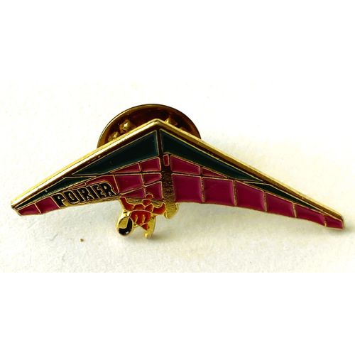 Pins Aviation Ulm Pilote Poirier