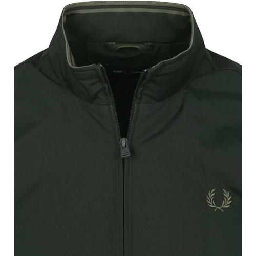 Fred Perry Veste Brentham Foncé Vert Foncé Vert Taille L