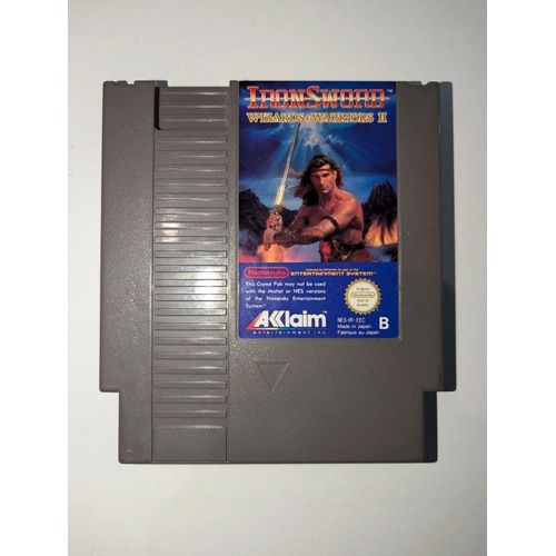 Iron Sword Wizard And Warriors Il Nintendo Nes
