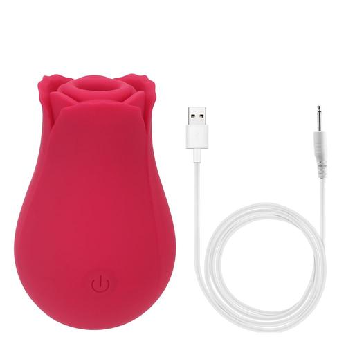 Sexy Rose Sucking Vibrator For Women Clitoris Sucker Nipple Licks Small Pocket Oral Sex Toys Female Masturbator Erotic Products