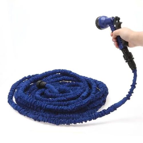 Tuyau d\arrosage de jardin GETEK - 25m - 7 modes réglables - Protection anti-UV