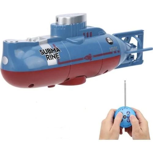 Drfeify Jouet D\Aquarium Mini Sous-Marin Simulé Mini Jouet Sous-Marin Télécommandé Décoration De Réservoir De Poisson