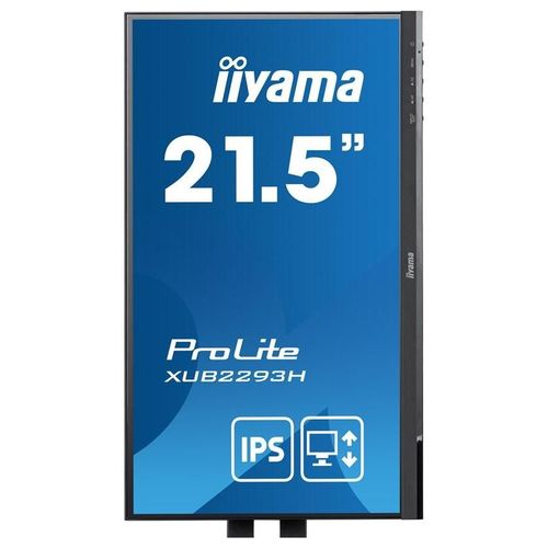 iiyama ProLite XUB2293HS-B3 - Écran LED - 21.5" - 1920 x 1080 Full HD (1080p) @ 75 Hz - IPS - 250 cd/m² - 1000:1 - 3 ms - HDMI, VGA, DisplayPort - haut-parleurs - noir, mat