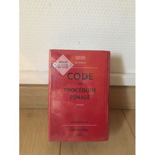Code De La Procédure Pénale 2025