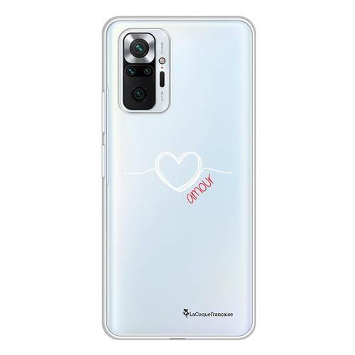 Coque Xiaomi Redmi Note 10 Pro 360 Intégrale Transparente Coeur Blanc Amour Tendance La Coque Francaise.